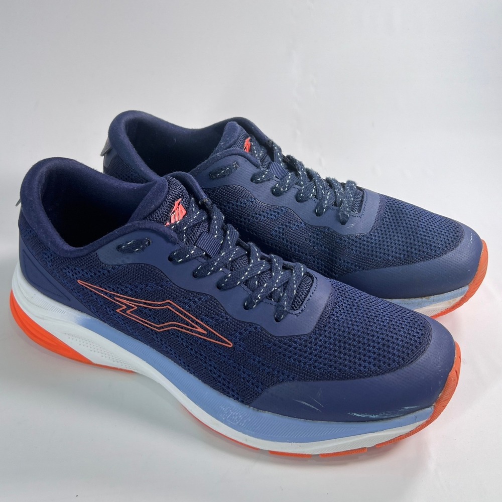 Avia AVI-EPIC Mens 11 Running Shoes Navy Blue with Brooks Comfort Insoles Active